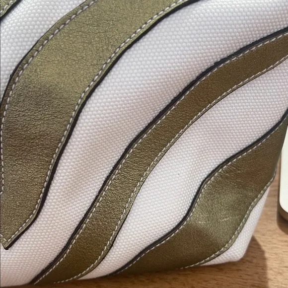 Coach Y2K Metallic Bronze Zebra Pouchette - Picture 12 of 16